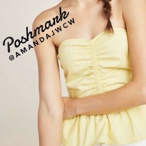 Anthropologie Maeve Peplum Tank - NWT - Picture 4 of 6